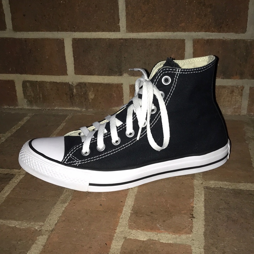 Black Authentic Converse (High Top)